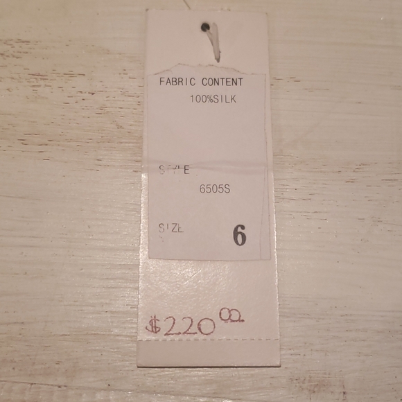 Black knee length pencil skirt Teri Jon - Picture 2 of 6